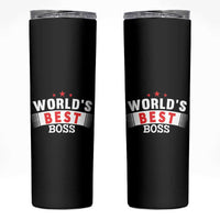 Worlds Best Boss Skinny Tumbler Gifts for Office Bosses Coworkers Leaders Managers