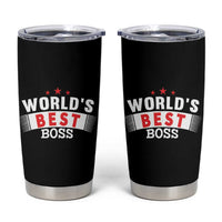 Worlds Best Boss Tumbler Cup Gifts for Office Bosses Coworkers Leaders Managers