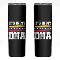 Venezuelan Blood Inside Me Skinny Tumbler Its In My DNA Venezuela Flag Heritage Pride