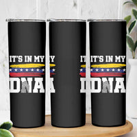 Venezuelan Blood Inside Me Skinny Tumbler Its In My DNA Venezuela Flag Heritage Pride