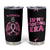 Breast Cancer Warrior Support Squad Tumbler Cup In My Fighting Era Cancer Care Gifts for Woman Pink Ribbon - Wonder Print Shop