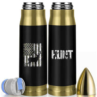 Deer American Flag Bullet Tumbler Whitetail Elk Buck Camo Hunting Hunter Dad