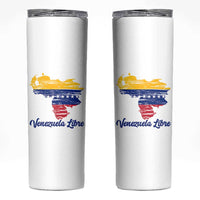 Venezuela Libre Skinny Tumbler Venezuelan Flag