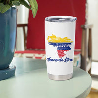 Venezuela Libre Tumbler Cup Venezuelan Flag