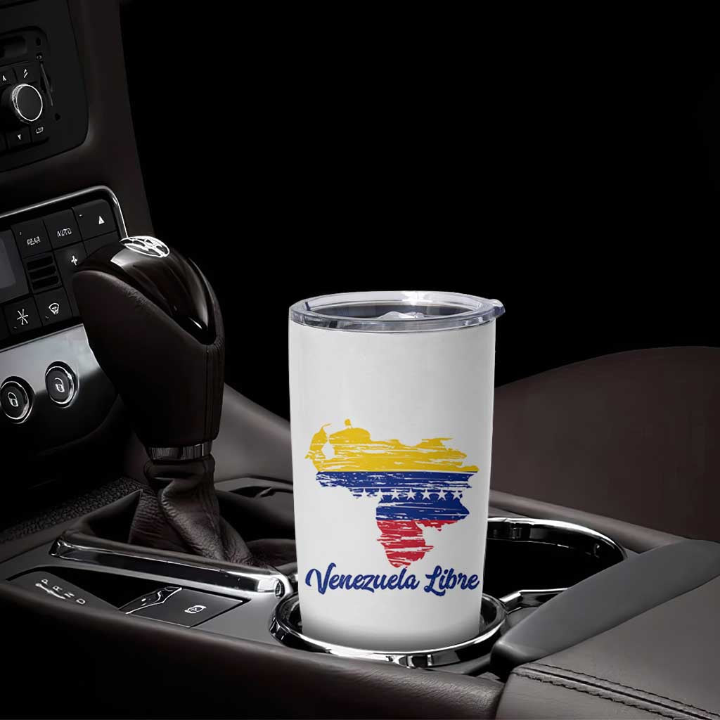 Venezuela Libre Tumbler Cup Venezuelan Flag