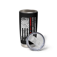 Harris 2024 Election Tumbler Cup It's About Madam Time President Feminist Womens American Flag - Wonder Print Shop