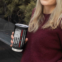 Harris 2024 Election Tumbler Cup It's About Madam Time President Feminist Womens American Flag - Wonder Print Shop