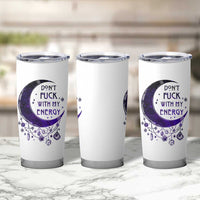 Witchy Celestial Tumbler Cup Don't Fu*k with my Energy Witchcraft Moon - Wonder Print Shop