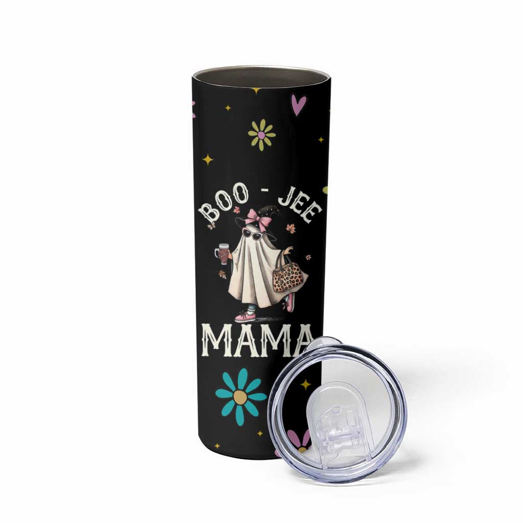 Boo Jee Ghost Skinny Tumbler Spooky Season Mom Mama Halloween Gift - Wonder Print Shop