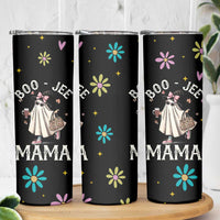 Boo Jee Ghost Skinny Tumbler Spooky Season Mom Mama Halloween Gift - Wonder Print Shop