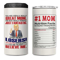 Mom Gifts 4 in 1 Can Cooler Tumbler Christmas Mother Birthday Gift from Daughter Son