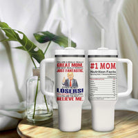 Mom Gifts Tumbler With Handle Christmas Mother Birthday Gift from Daughter Son