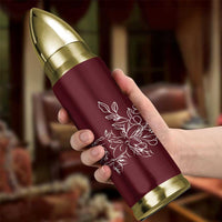Personalized Wildflower Floral Bullet Tumbler Custom Name Mothers Day Gift From Daughter Son