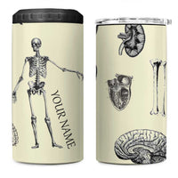 Personalized Xray Tech 4 in 1 Can Cooler Tumbler Custom Name Halloween Iced Coffee Gift For Xray Student Radiologist Radiology Work - Wonder Print Shop