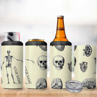 Personalized Xray Tech 4 in 1 Can Cooler Tumbler Custom Name Halloween Iced Coffee Gift For Xray Student Radiologist Radiology Work - Wonder Print Shop