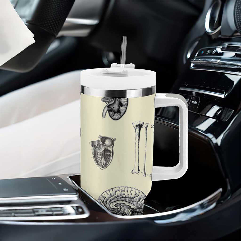 Personalized Xray Tech Tumbler With Handle Custom Name Halloween Iced Coffee Gift For Xray Student Radiologist Radiology Work - Wonder Print Shop