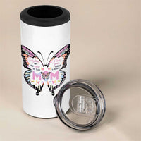 Gift For Mom 4 in 1 Can Cooler Tumbler Butterfly Thank You Mothers Day Gift I Love You Mom