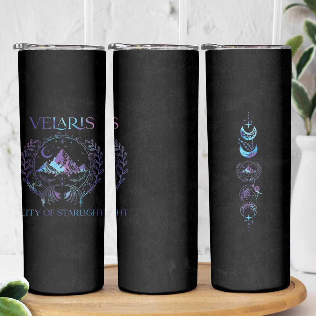 Acotar Night Court Skinny Tumbler Velaris City Of Starlight Tumbler Book Lover Gift - Wonder Print Shop