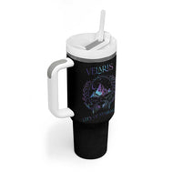 Acotar Night Court Tumbler With Handle Velaris City Of Starlight Tumbler Book Lover Gift - Wonder Print Shop