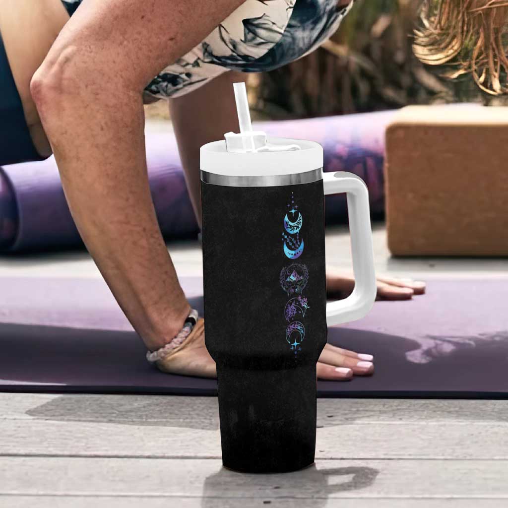 Acotar Night Court Tumbler With Handle Velaris City Of Starlight Tumbler Book Lover Gift - Wonder Print Shop