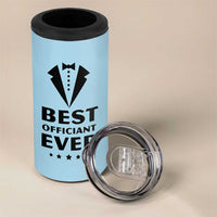 Wedding Officiant 4 in 1 Can Cooler Tumbler Best Officiants Ever Just Married Gift For Newlywed