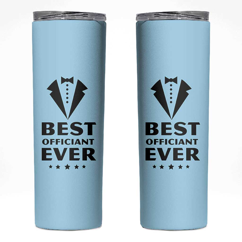 Wedding Officiant Skinny Tumbler Best Officiants Ever Just Married Gift For Newlywed