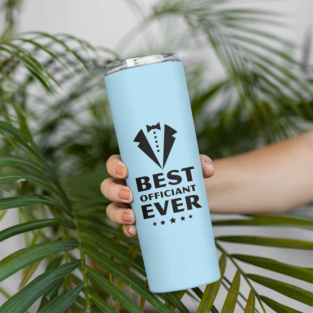 Wedding Officiant Skinny Tumbler Best Officiants Ever Just Married Gift For Newlywed