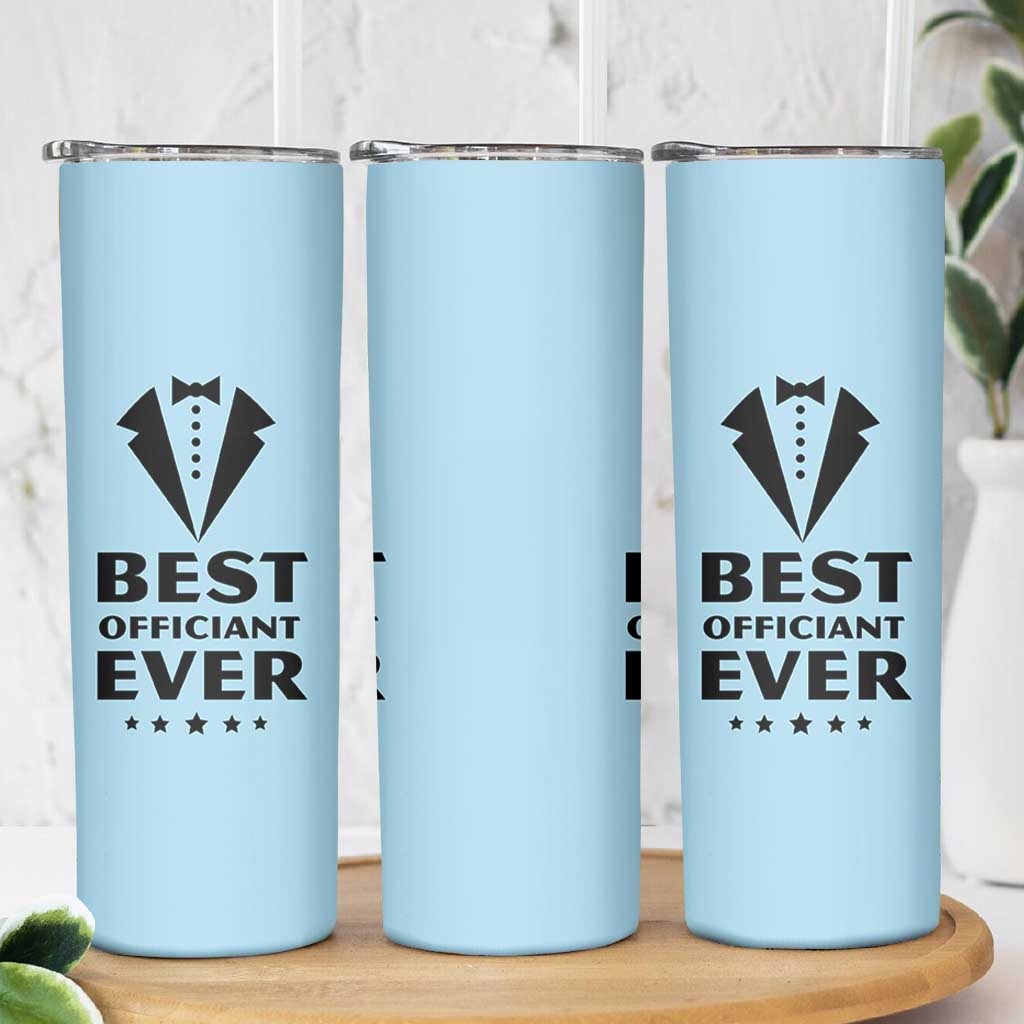 Wedding Officiant Skinny Tumbler Best Officiants Ever Just Married Gift For Newlywed