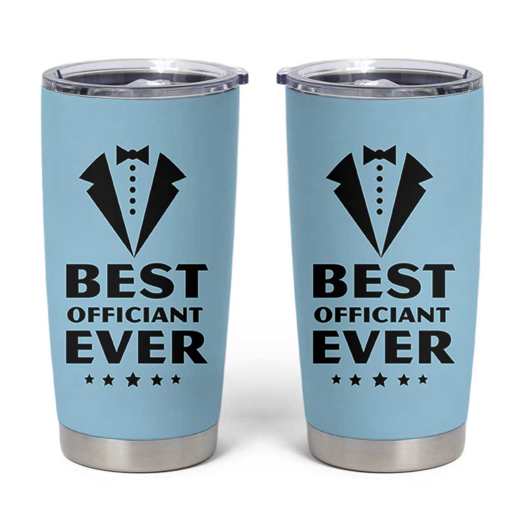 Wedding Officiant Tumbler Cup Best Officiants Ever Just Married Gift For Newlywed