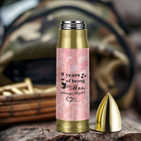 9 Year Anniversary Gift Bullet Tumbler 9 Years Being Mrs Always Right Wedding Gifts For Her
