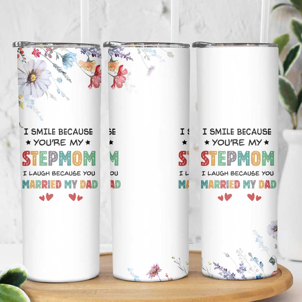 Gifts For Bonus Mom Skinny Tumbler Stepmom Mothers Day Gift