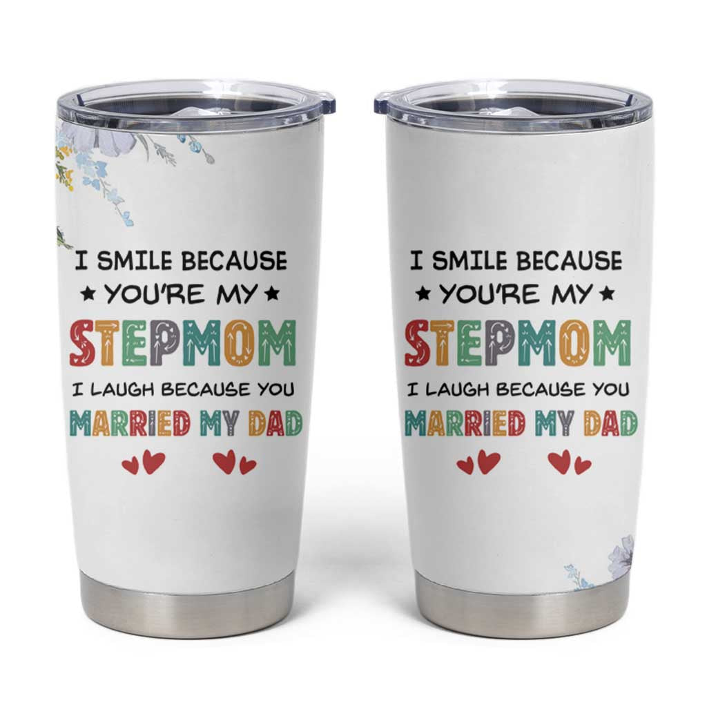 Gifts For Bonus Mom Tumbler Cup Stepmom Mothers Day Gift