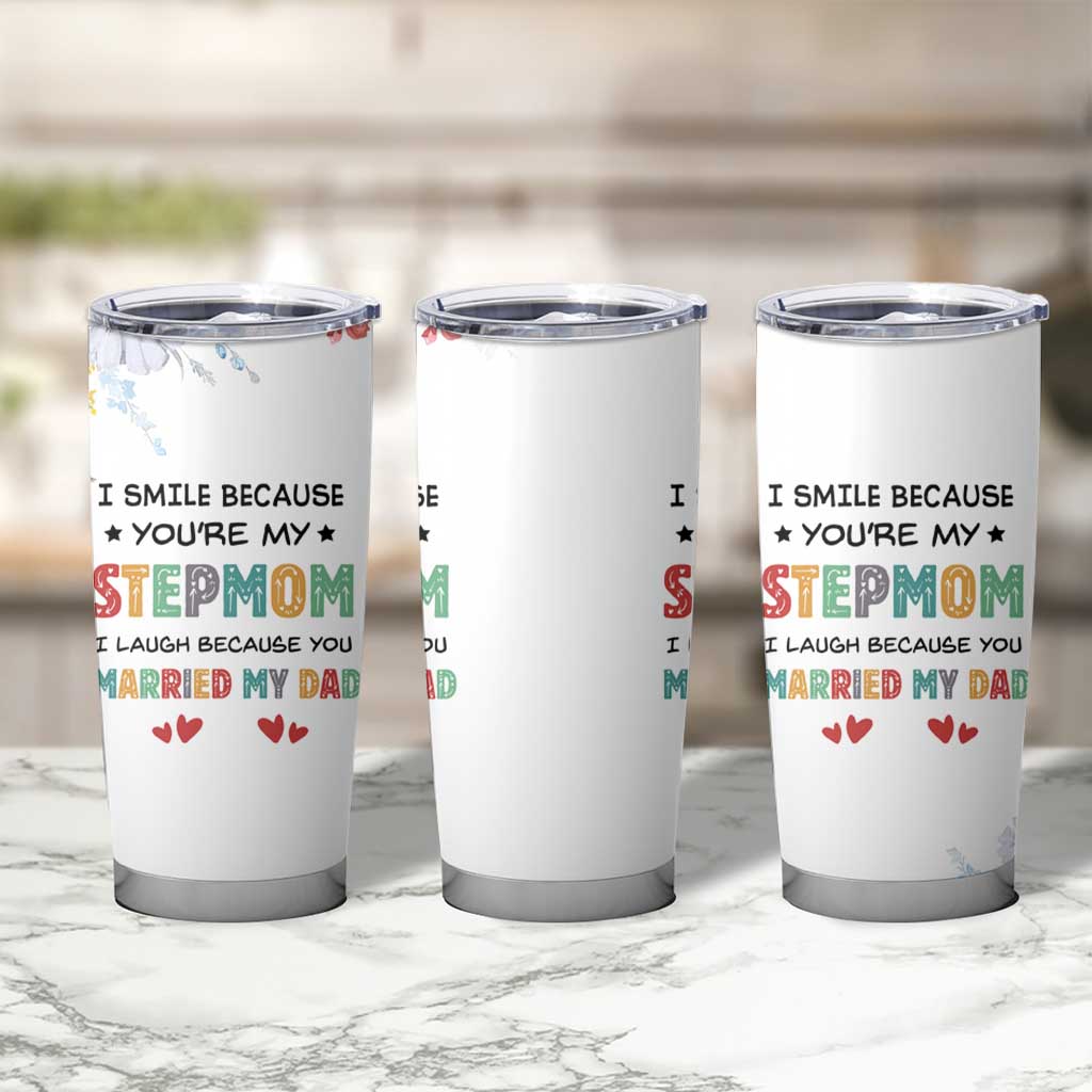 Gifts For Bonus Mom Tumbler Cup Stepmom Mothers Day Gift