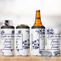 Sister in Law Gifts from Sister 4 in 1 Can Cooler Tumbler Bridal Shower Wedding Gifts For Future SIL