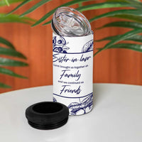 Sister in Law Gifts from Sister 4 in 1 Can Cooler Tumbler Bridal Shower Wedding Gifts For Future SIL