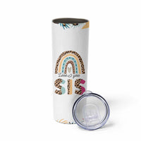 Love You Sis Skinny Tumbler Missing You Sister Gifts Leopard