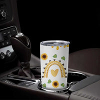Sister Gifts Tumbler Cup Send Love To My Sister Missing You Sunflower