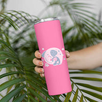 Sister Gift Skinny Tumbler A Sister is Gods Way of Making Sure We Never Walk Alone