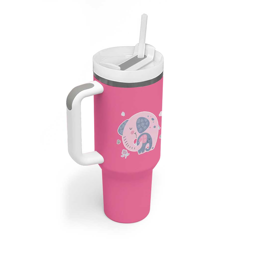 Sister Gift Tumbler With Handle A Sister is Gods Way of Making Sure We Never Walk Alone