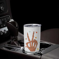 Sister Gift Tumbler Cup Being My Sister Is The Only Gift You Need Sarcastic Groovy Flowers