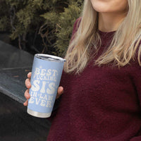 Sister in Law Gifts Tumbler Cup Best Fcking Sis In Law Ever