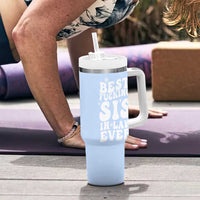 Sister in Law Gifts Tumbler With Handle Best Fcking Sis In Law Ever