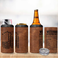 Veteran Gifts 4 in 1 Can Cooler Tumbler Veterans Army Navy Air Force Marine Corps