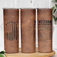 Veteran Gifts Skinny Tumbler Veterans Army Navy Air Force Marine Corps