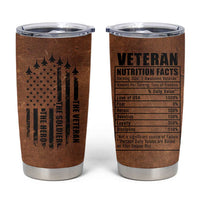 Veteran Gifts Tumbler Cup Veterans Army Navy Air Force Marine Corps