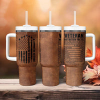 Veteran Gifts Tumbler With Handle Veterans Army Navy Air Force Marine Corps