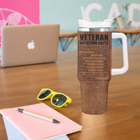 Veteran Gifts Tumbler With Handle Veterans Army Navy Air Force Marine Corps