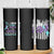 Suicide Prevention Awareness Skinny Tumbler American Flag Teal & Purple Ribbon Support You Matter Therapist Psychologist - Wonder Print Shop