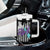 Suicide Prevention Awareness Tumbler With Handle American Flag Teal & Purple Ribbon Support You Matter Therapist Psychologist - Wonder Print Shop