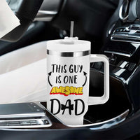 Gifts For Dad Tumbler With Handle Funny Father's Day This One Is One Awesome Dad - Wonder Print Shop